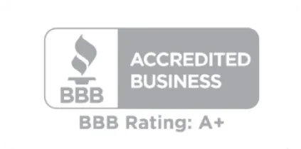 The Geo BBB rating A+ logo.