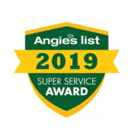 Angie's list 2019 super service award in Geo.
