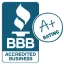 Bbb accredited Geo logo.