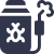 A gas can icon with a geo-inspired design on a green background.